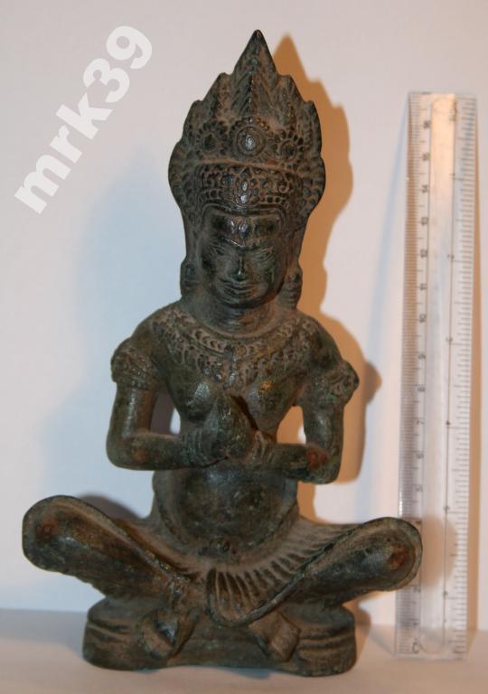 Будда или Шива аскет . старинная бронза