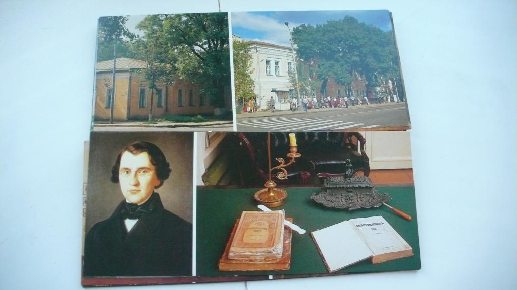 Орловский литературный край Музеи писателей-орловцев_набор открыток