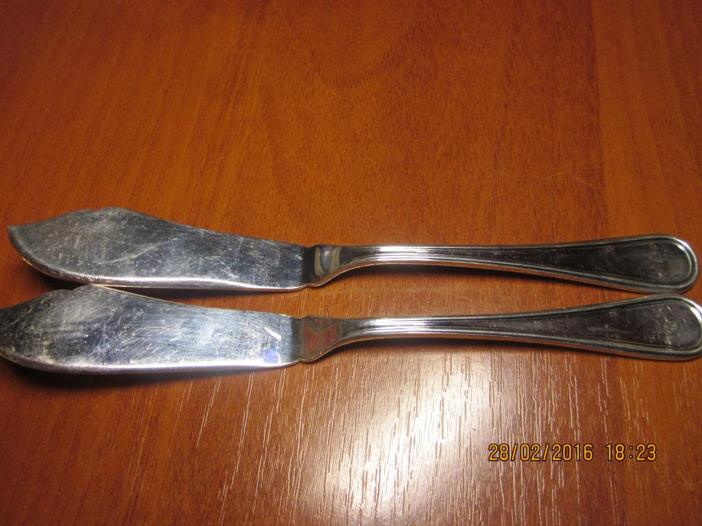НОЖИ - ЛОПАТКА СЕРЕБРО 925 ВЕС - 149,3 ГР