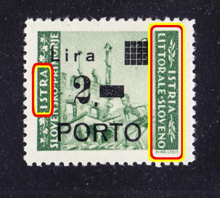 WWII выпуск ISTRIA Porto 1945 2 Lira/ 1**