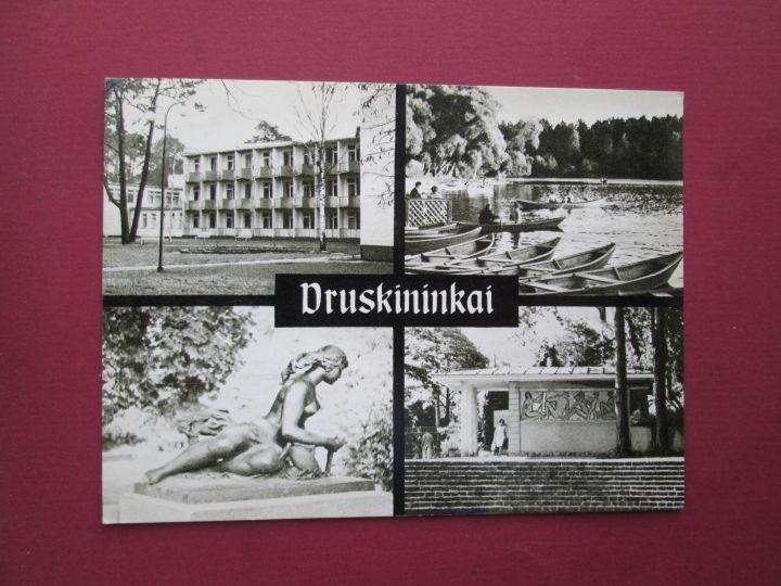 ДРУСКИНИНКАЙ -  Санаторий *Дайнава*. Озеро Друсконис. *Ратничели*     1965