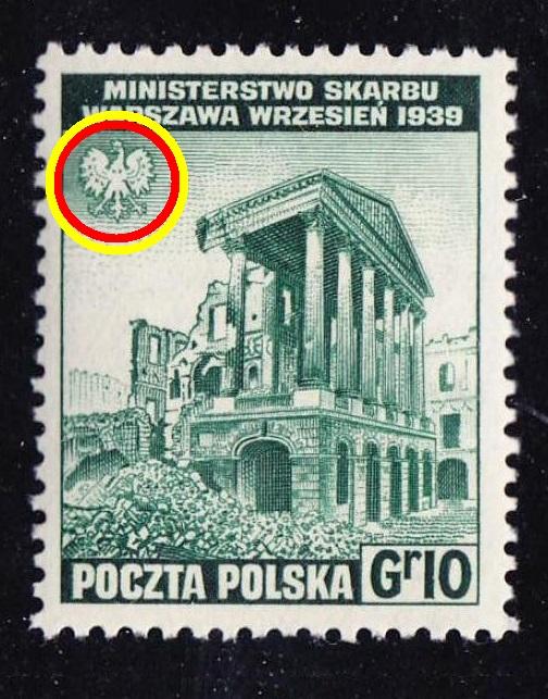 WWII 1941 пpaвитeльcтвo в эмигpaции ЛOНДOН 10Gr**