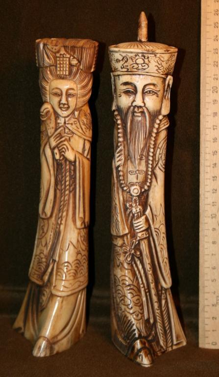 боги сна . Китай. резьба по кости буйвола