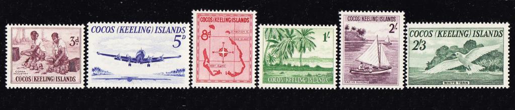British Commonwealth Океания 1963 COCOS (KEELING ISLANDS)** 40€!!!!!!!!!!