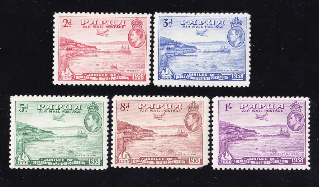 British Commonwealth KGVI 1938 PAPUA* 50€!!!!!!!!!!