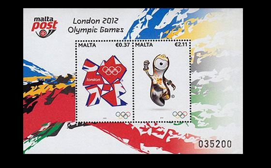 Мальта 2012 Летние олимпийские игры в Лондоне ЛОИ Спорт бл**