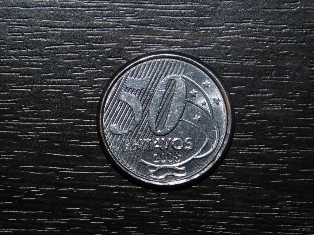 50 сентаво Бразилия 2008
