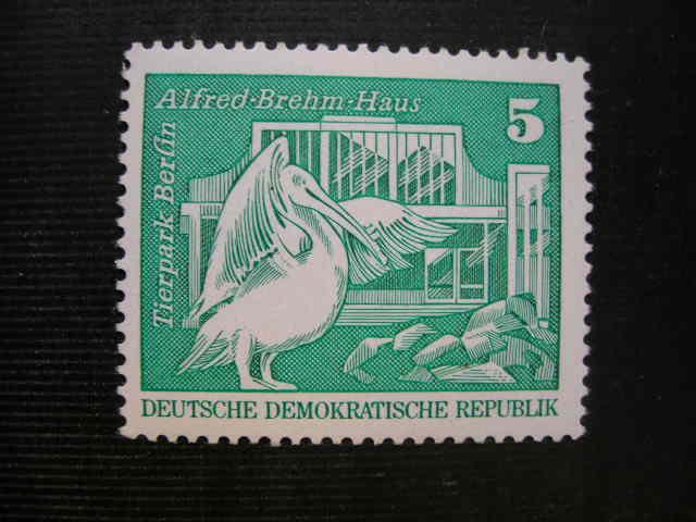 ГДР 1973 пеликан MNH