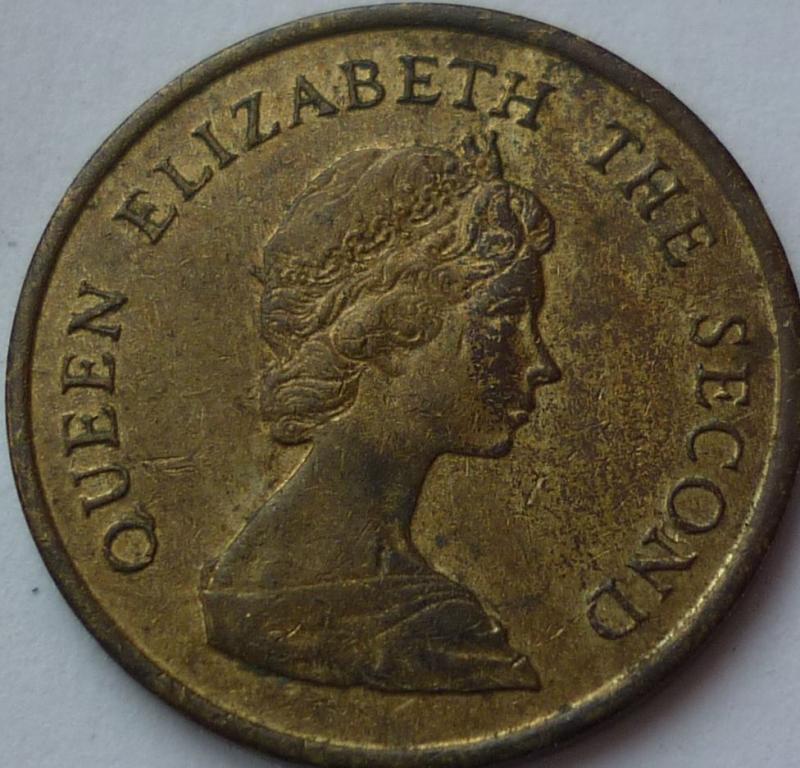Гонконг 10 цент 1982 г. Елизавета II