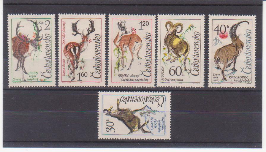 1964г.Чехословакия. Фауна.* 25 евро