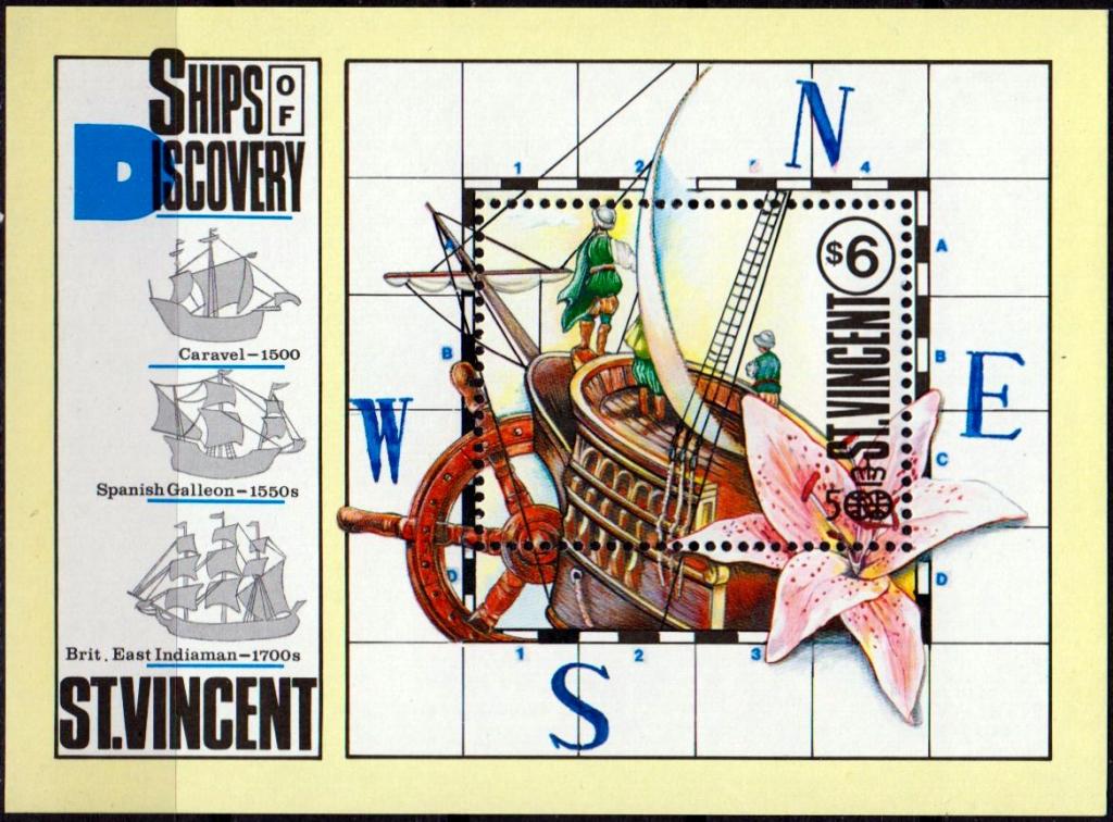 Винсент колумб. Марки сент Винсент. Марки сент-Винсент 1996 корабли. Сент Винсент почтовые марки по годам.