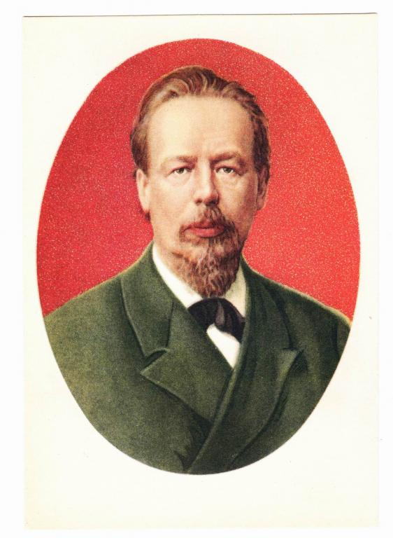 Живопись. Картина. Попов. Художник Яковлев. Открытка 1957 год. (Альбом №4)