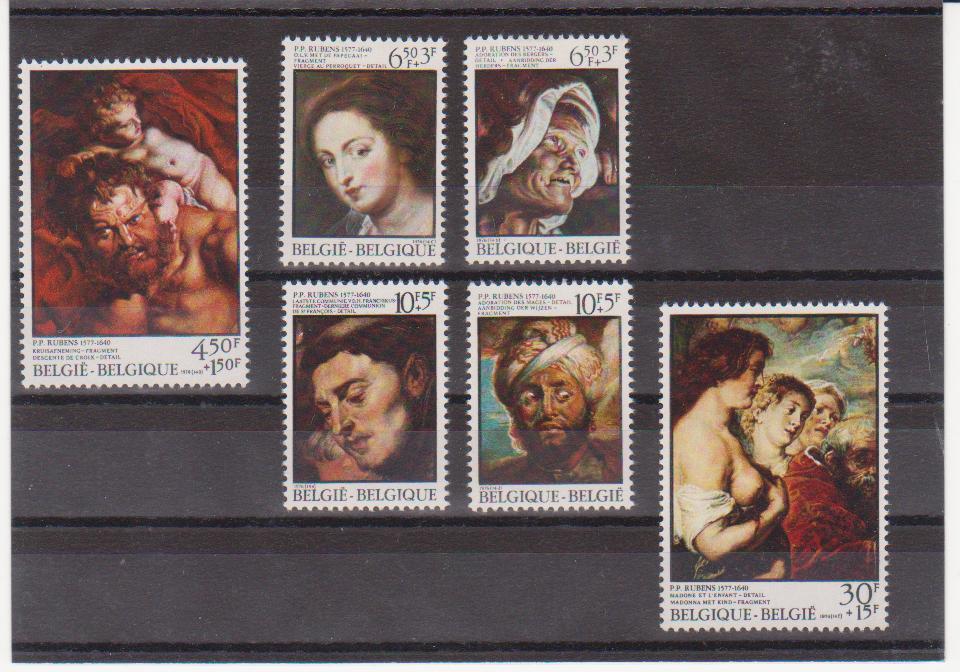 1976г.Бельгия. 400 лет со дня рождения Рубенса.**