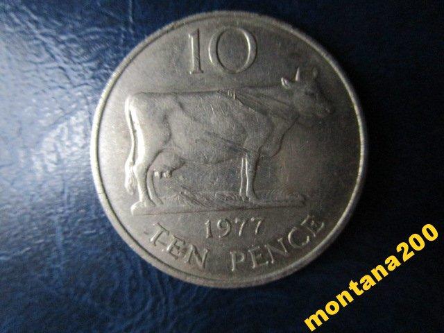 гернси 10 пенсов 1977 !!!