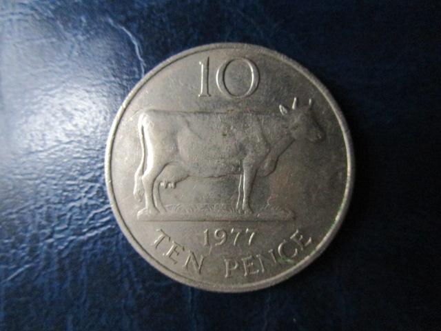 гернси 10 пенсов 1977