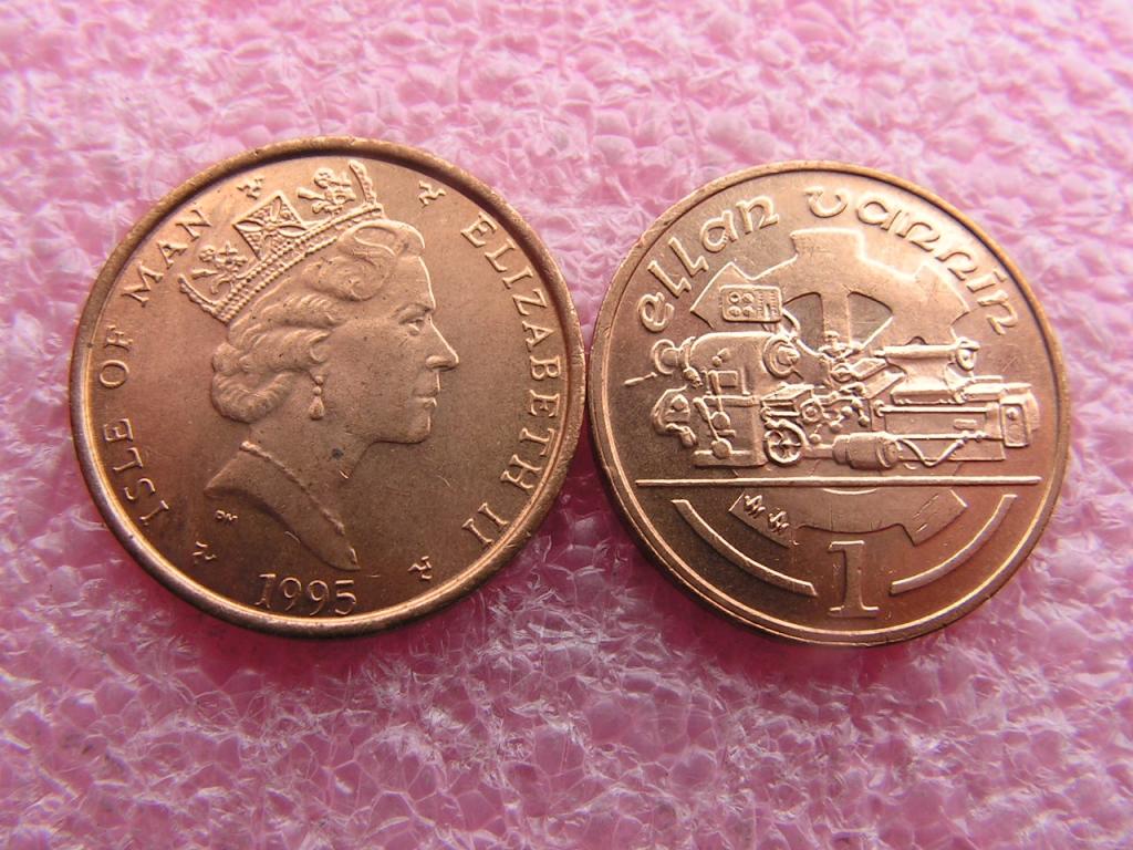 Мэн 1 пенни 1995 АА бронза unc-aunc