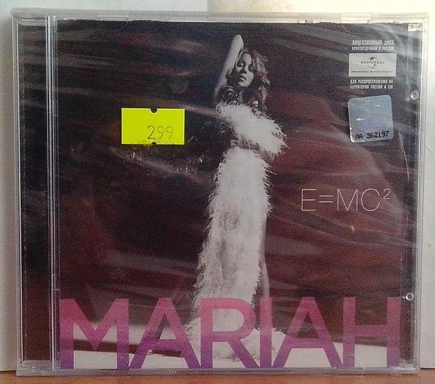 CD. Mariah Carey. E=MC2. ЛИЦЕНЗИЯ. ЗАПЕЧАТАН.