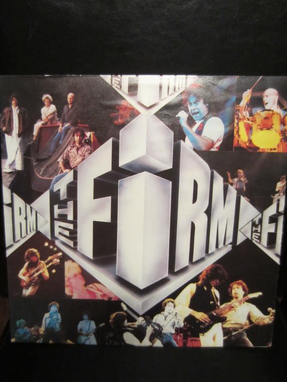 Пластинка Led Zeppelin The Firm Jimmy Page 1985 bootleg live 2LP