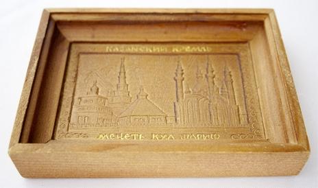 Сувенир "Казанский кремль", дерево
