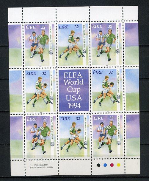 Ирландия - 94  Футбол мал.лист