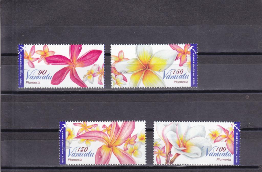 VANUATU  ВАНУАТУ    Флора  Цветы   Серия   Сост**