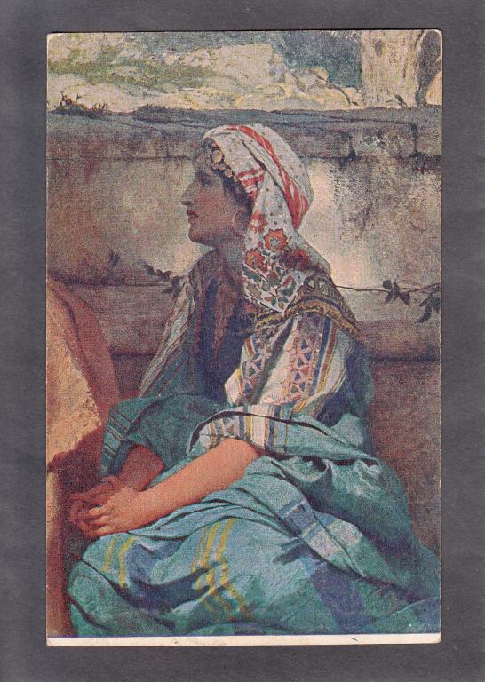 Семирадский. Христос у Марфы и Марии (деталь).