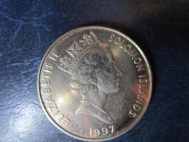 соломоновы острова 20 центов 1997 !!!