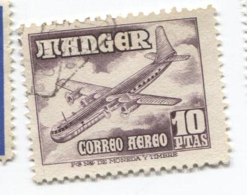 1949.Танжер. Пасажирская авиация.10 пт.гаш