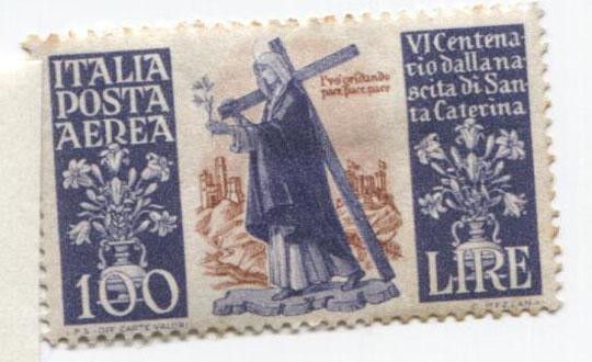 1948.Италия.600 лет св. Катарине Сиенской.100л.*