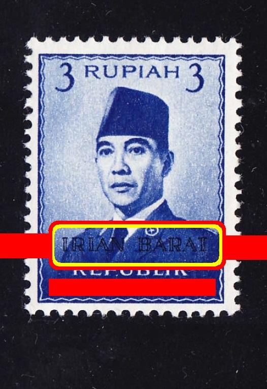 Азия (Западный Тимор) IRIAN BARAT 1963 3Rupie**