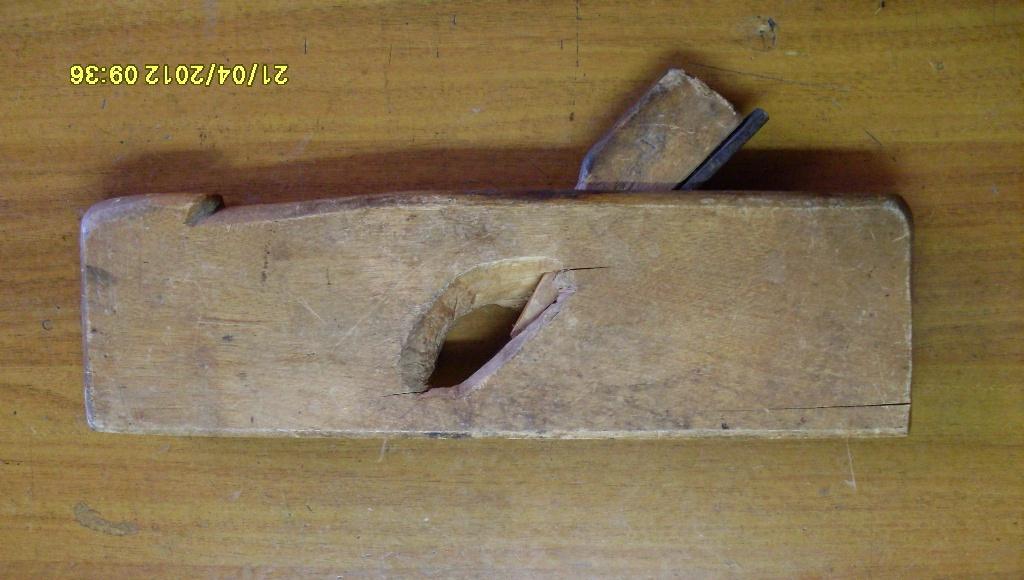 Фальцгебель старинный деревянный. Нож - отличная сталь. Рубанок Фуганок