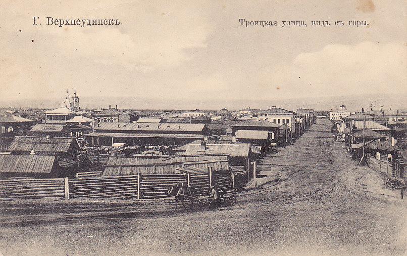 Карта верхнеудинска 19 век