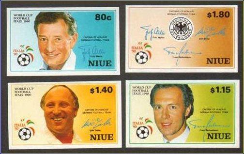 Чемпионат мира по футболу Италия 90 НИУЭ б/з