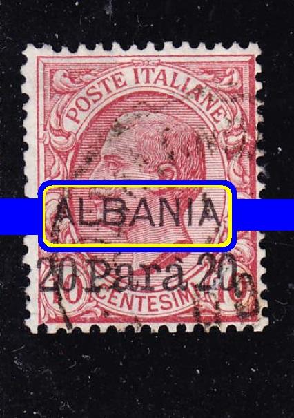 итaльянcкиe oккупaции WWI (Aлбaния) ALBANIA 20Pa
