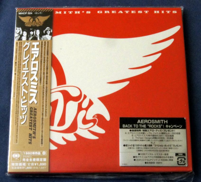 Aerosmith - Aerosmith's Greatest Hits (1980) - Japan mini-LP CD