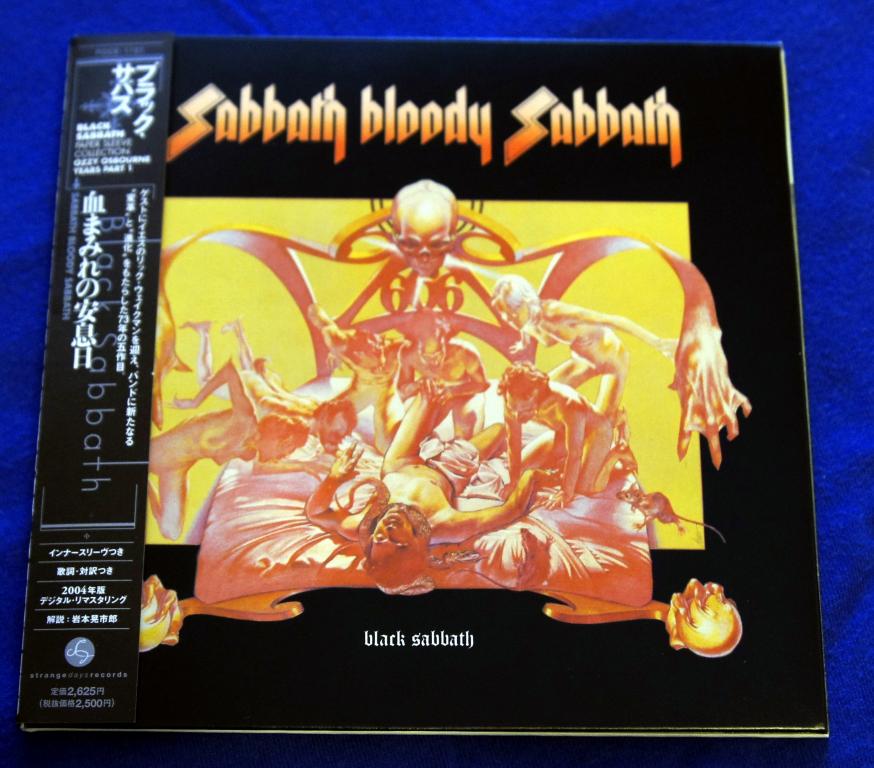 Black Sabbath – Sabbath Bloody Sabbath (1973) - Japan mini-LP CD