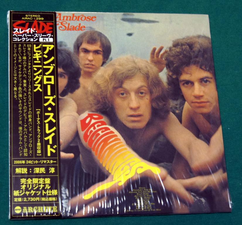 Ambrose Slade – Beginnings (1969) - Japan mini-LP CD