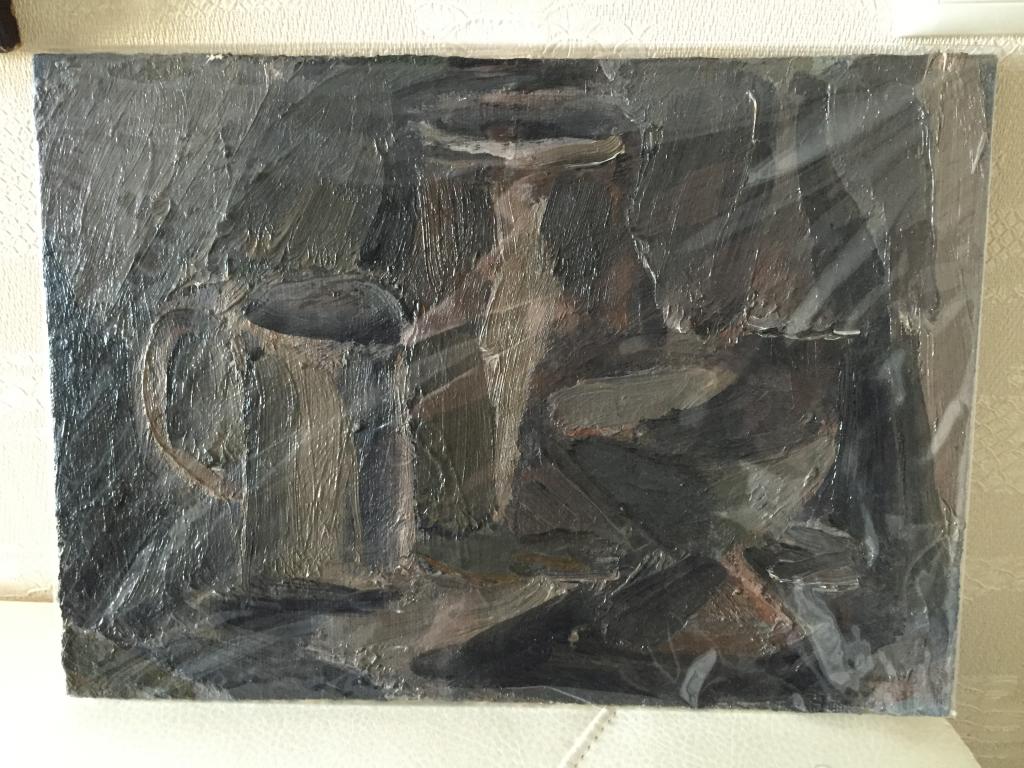 Васильцов В.К. (1932-2002) "Натюрморт с кружкой"