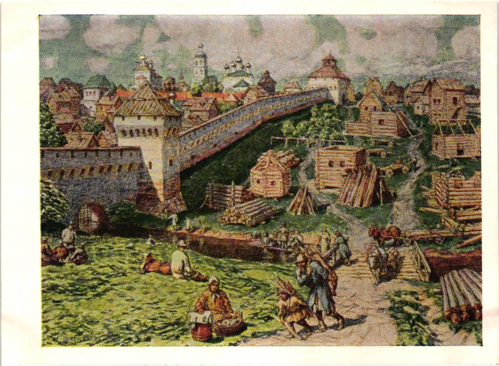 Картина основание москвы