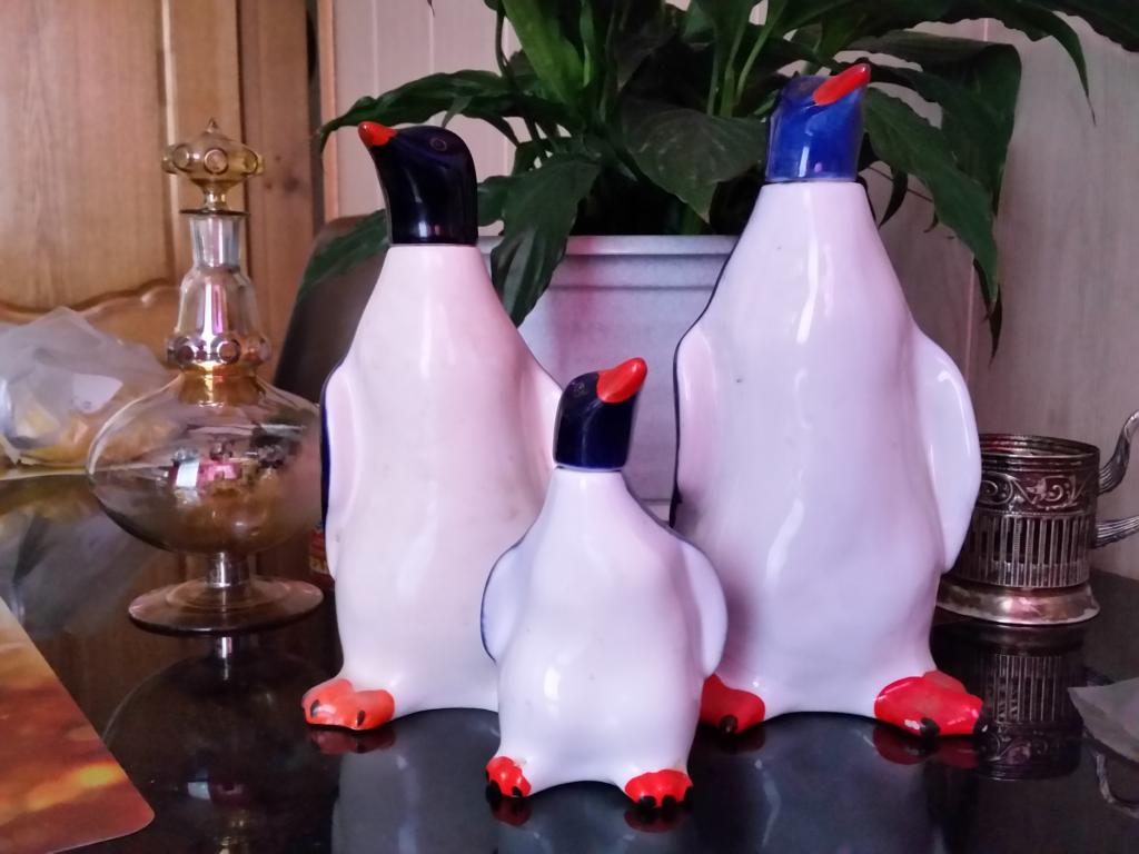 "Семья Пингвинов".  ЛФЗ .  Три пингвина - один лот!