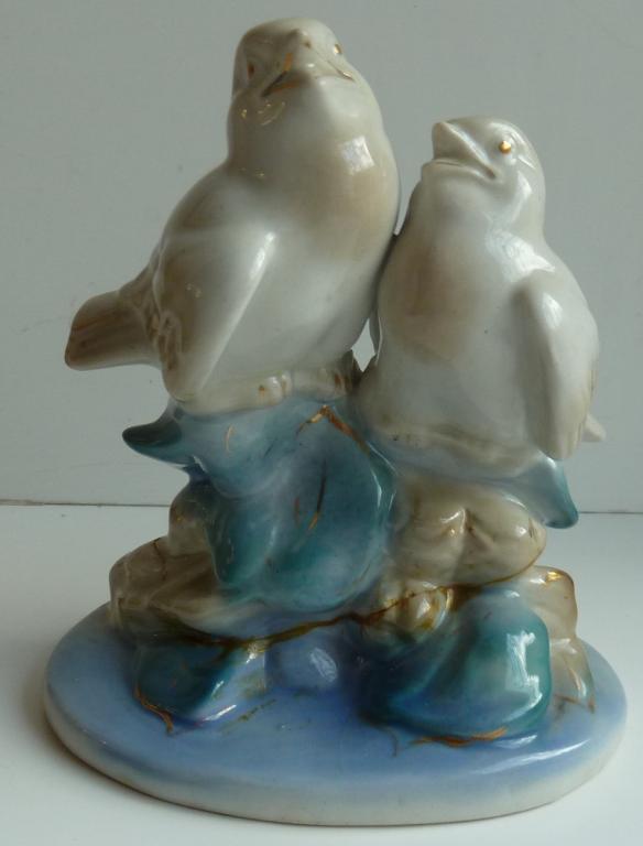 ДУЭТ ! ПТЕНЦЫ ГЖЕЛЬ ! ОРИГИНАЛ ! СССР !