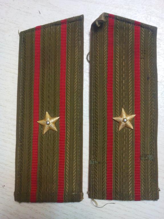 погоны на китель (шинель) пришивные майорские СА СССР (оборудованные ...
