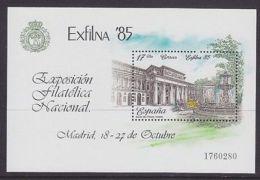 Испания 1985  Филателистическая выставка
