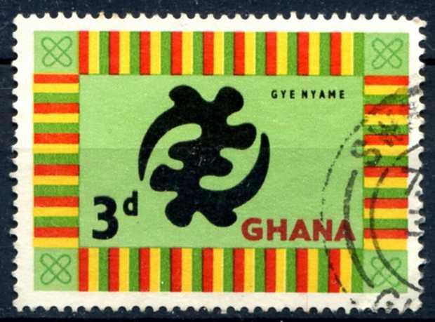 Гана 1959 Национальные символы Всемогущество Бога Mi:GH 53 Гаш