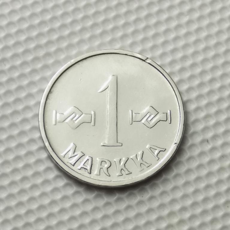 Финляндия 1 марка 1956 года (2870)