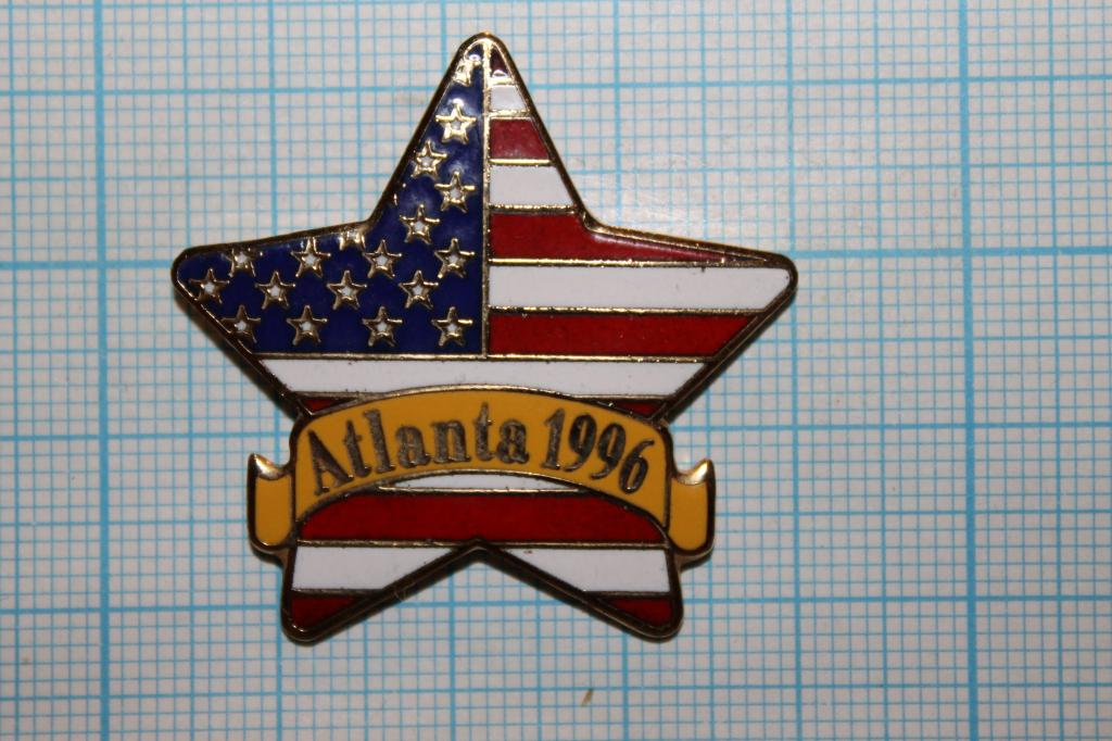 ЗНАКИ ЗНАЧКИ ОЛИМПИАДЫ    / ATLANTA  1996 / MINT
