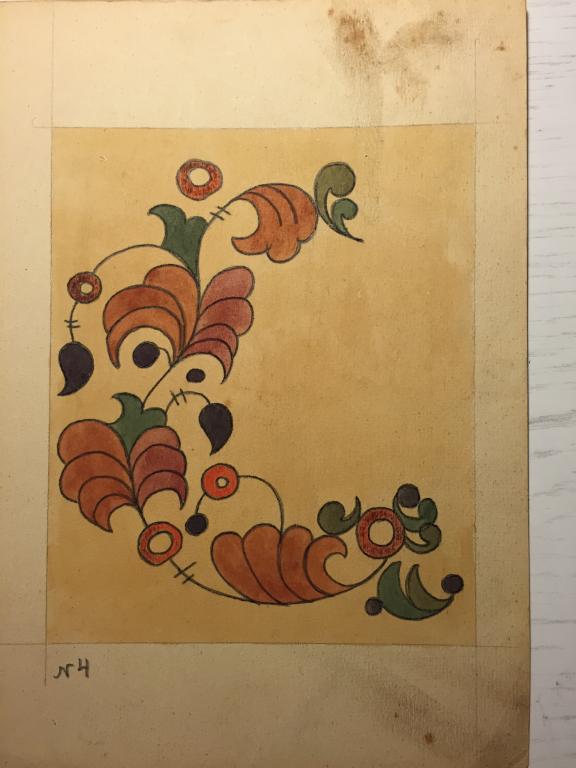 Соколов Вас.И. (1891-1956) Орнамент N 4