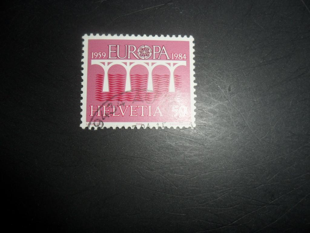 почтовые марки Швейцария 1984