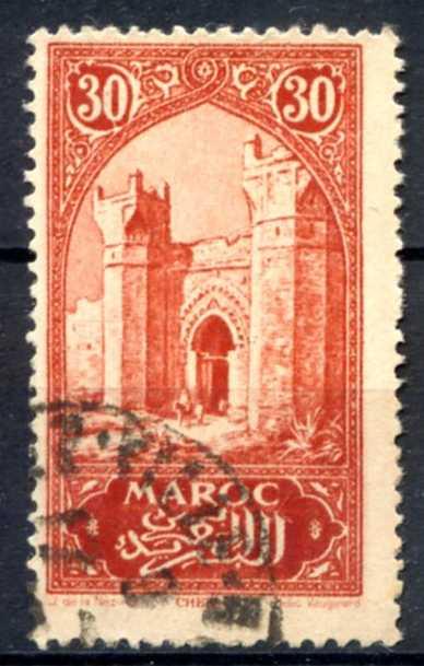Марокко 1923 Памятники Рабат (Порт-де-Chella) Mi:MA 59 Гаш