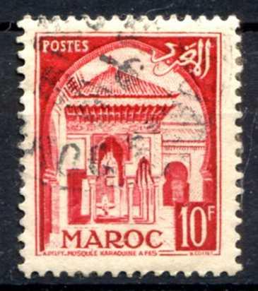 Марокко 1951 Мечеть Карауин Mi:MA 337 Гаш